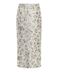 Magnolia Hw Skirt Emb - Silver T Coco