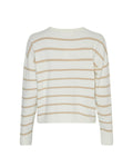 Maura Rachelle Pullover Stp - V Ice Wht Pep
