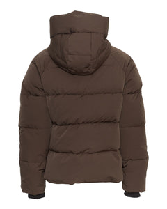 Pavine Down Short Jacket - Slate Black