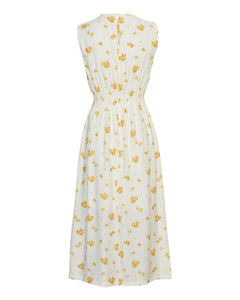 Rojan Vlora Sl Dress Aop - Rattan Flower