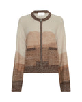 Sasha Zip Cardigan - Oat Toasted Coc