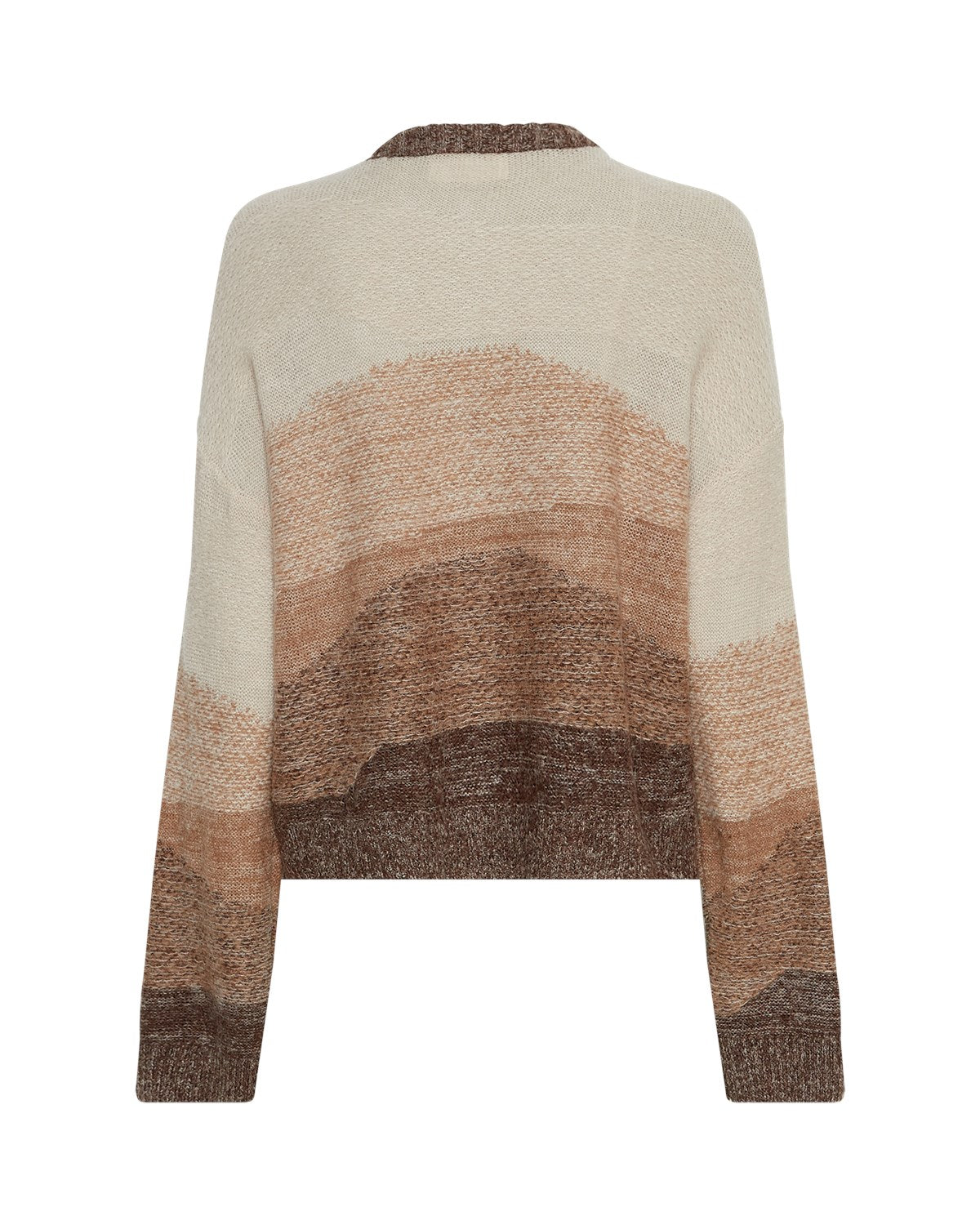 Sasha Zip Cardigan - Oat Toasted Coc