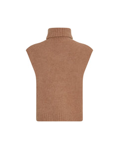Thira Salmia R Vest - Toasted Coconut