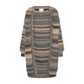 Gio Knit Cardigan - Light Grey Mix