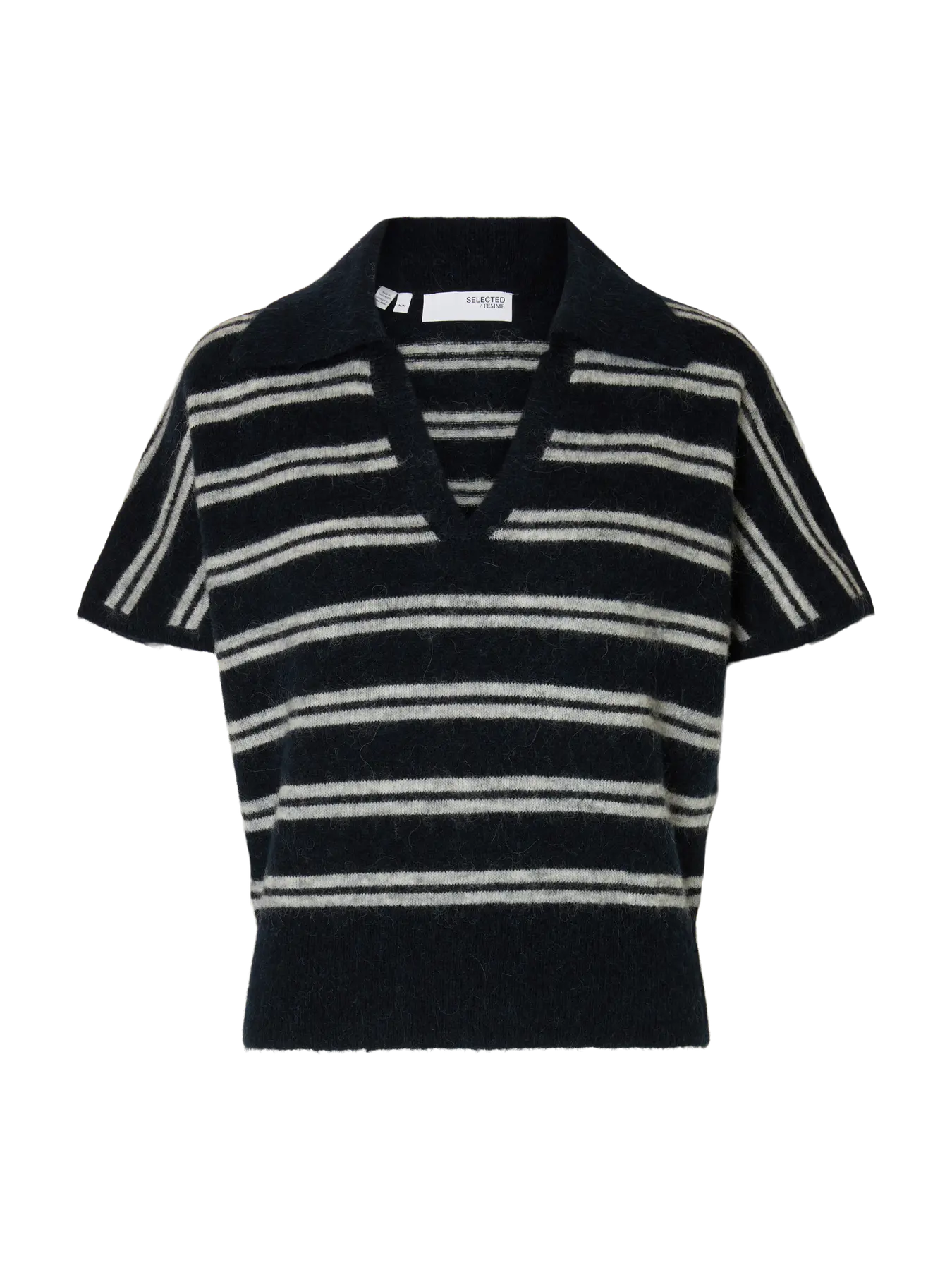 Lulu Ss Knit Polo - Dark Sapphire Lgm
