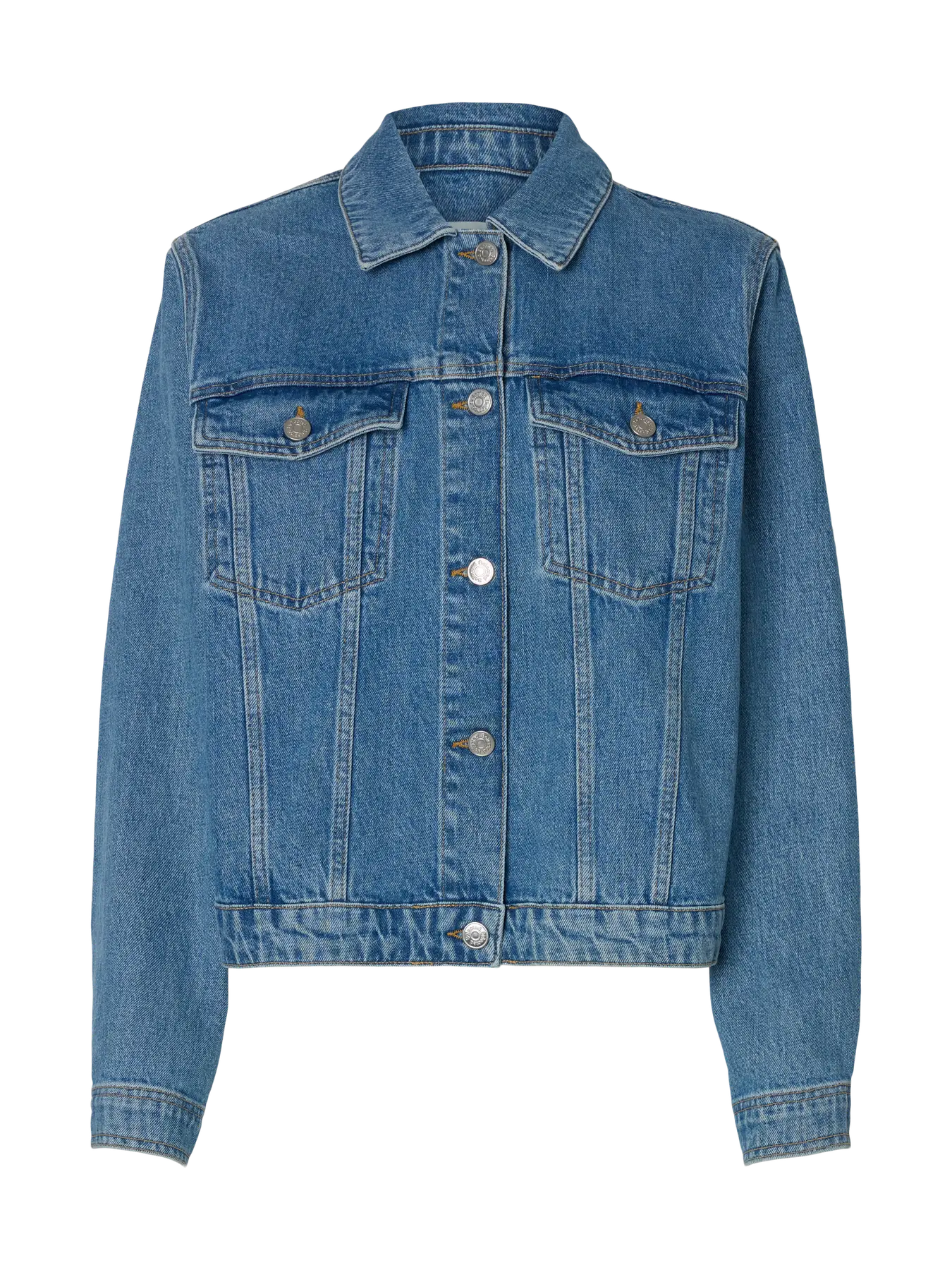 Cena-Kori Lig B Relaxed Deni Jkt - Light Blue Denim