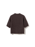 Kae Ss Knit Cardigan - Chocolate
