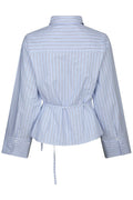 Clarida Stripe Shirt - Light Blue