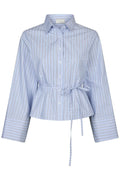 Clarida Stripe Shirt - Light Blue