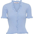 Fabia Ss Tee - Light Blue