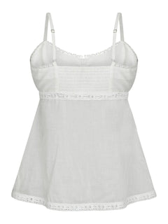 Nimissa S Voile Top - White