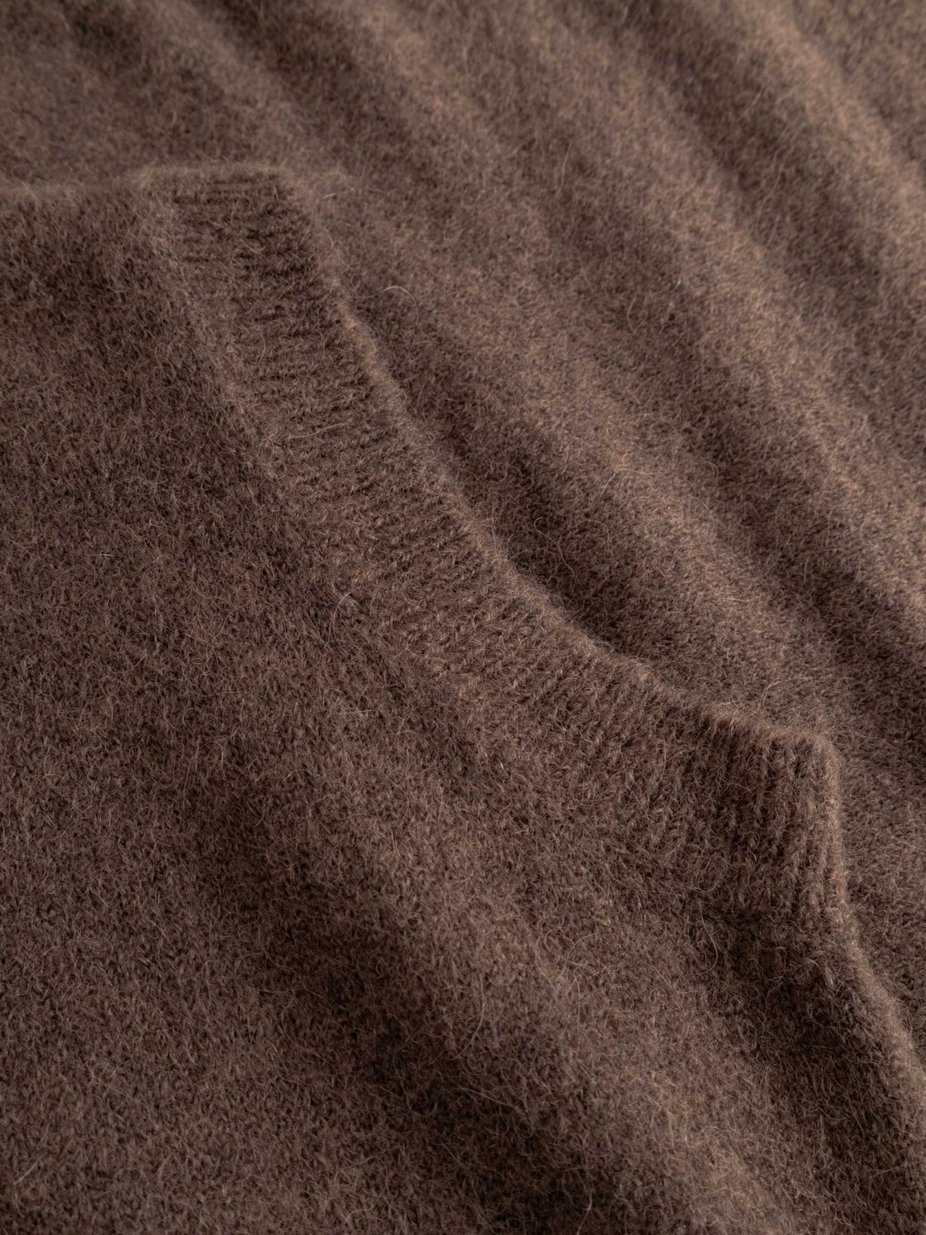 N-Leatrice Knit Vest - Dark Brown