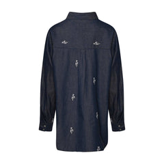 Lakelyn Shirt - Dark Blue Wash