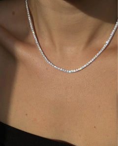 Tennis Chain - Silver