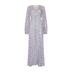 Lilith Maxi Dress - Cinthia Blue Print