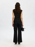 Anja Sl Slim Top - Black