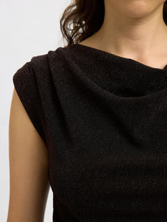 Anja Sl Slim Top - Black
