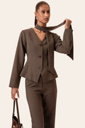 Yaraic Blazer - Dark Brown