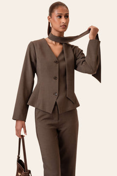 Yaraic Blazer - Dark Brown