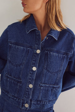 Lyric Jacket - Blue Denim