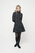 Amelia Mini Roses - Black