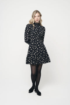 Amelia Mini Roses - Black