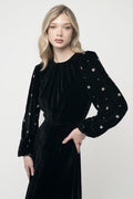 Ava Embellished - Black