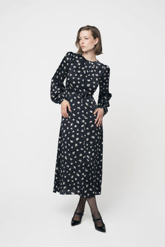 Ava Mini Roses - Black