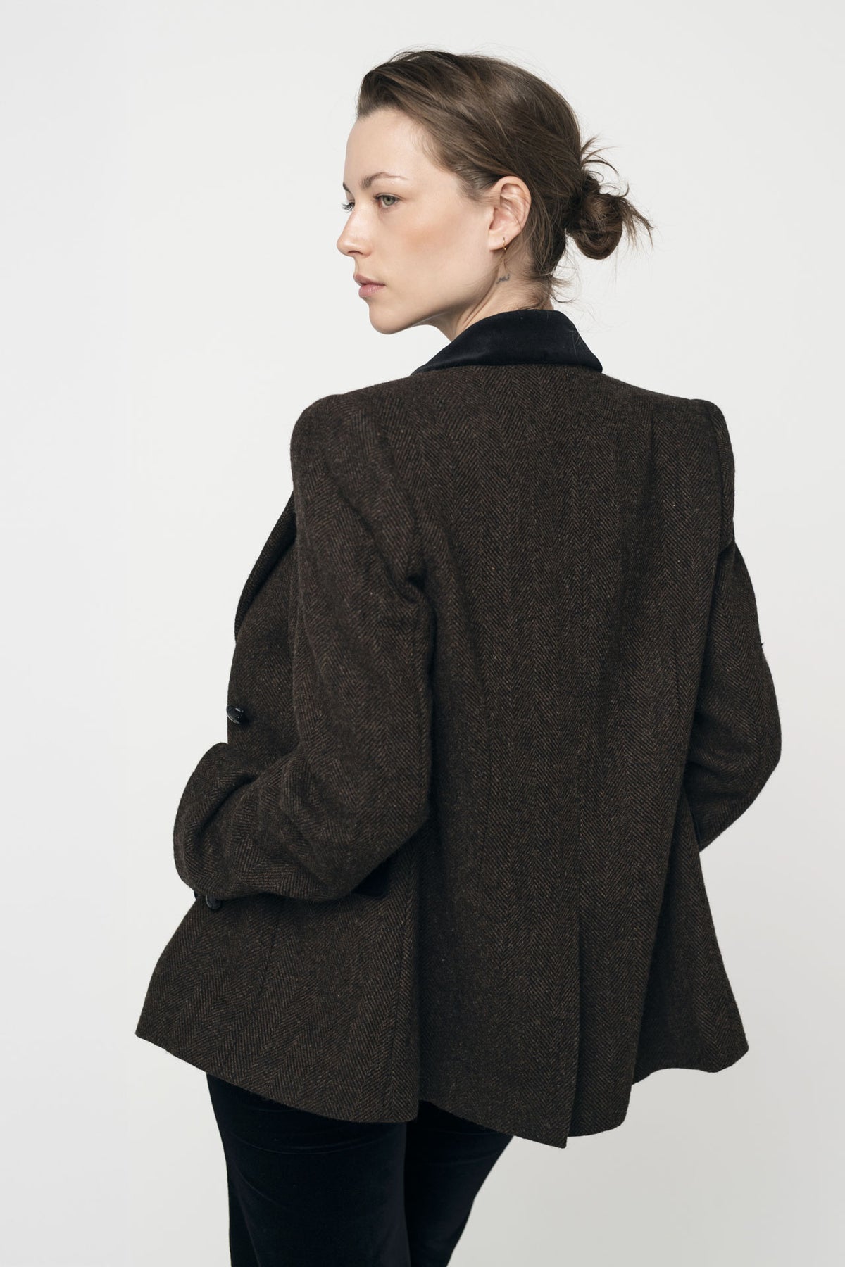 Dune Herringbone - Brown