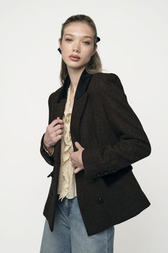 Dune Herringbone - Brown