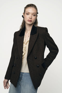 Dune Herringbone - Brown