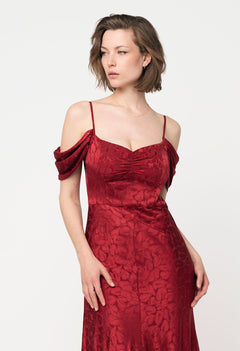 Harper Jacquard - Red