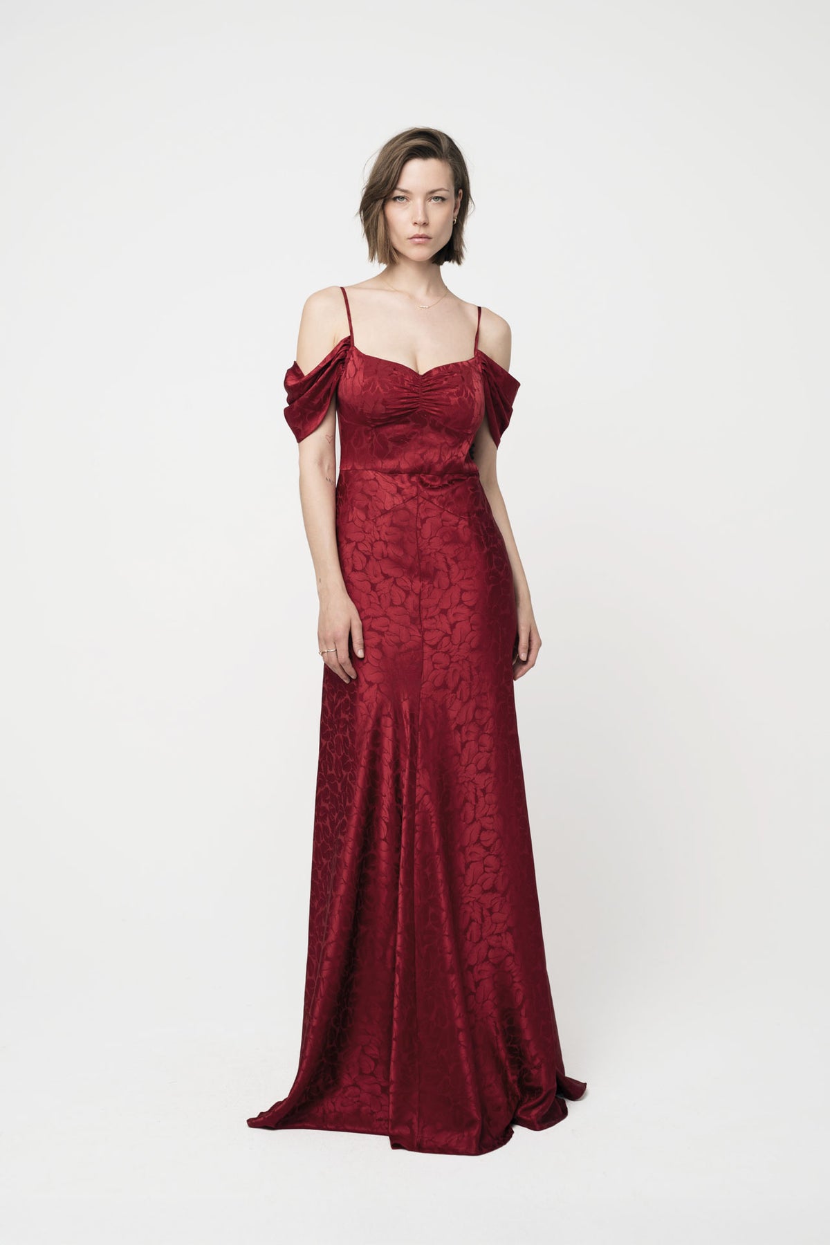 Harper Jacquard - Red
