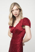 Marley Jacquard - Red
