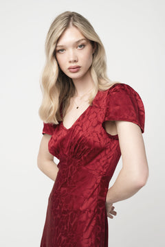 Marley Jacquard - Red