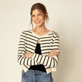 Astrid - Cream/Navy