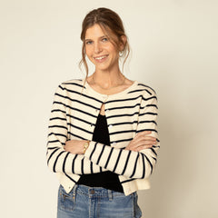 Astrid - Cream/Navy