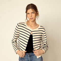 Astrid - Cream/Navy