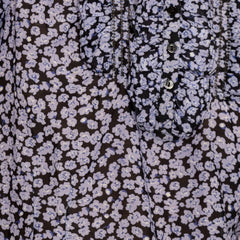 Bergljot Retro Flower - Black