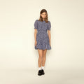 Emma Retro Flower - Black