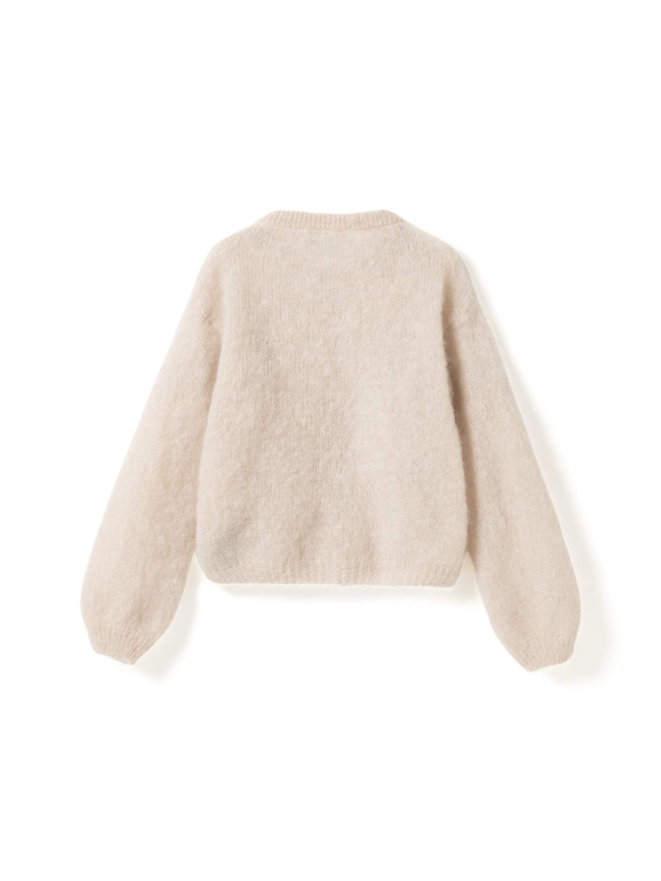N-Kae Mohair Cardigan - Oyster