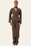 Yaraic Blazer - Dark Brown