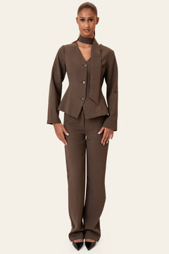 Yaraic Blazer - Dark Brown