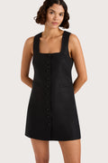 Jaques Mini Dress - Black