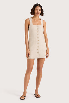 Jaques Mini Dress - Natural