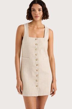 Jaques Mini Dress - Natural