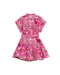 Poplin Belt Dress - Bright Field