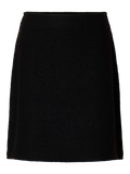 Darla Hw Knit Skirt - Black