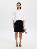 Darla Hw Knit Skirt - Black