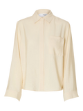 Amara Ls Relaxed Shirt - Birch